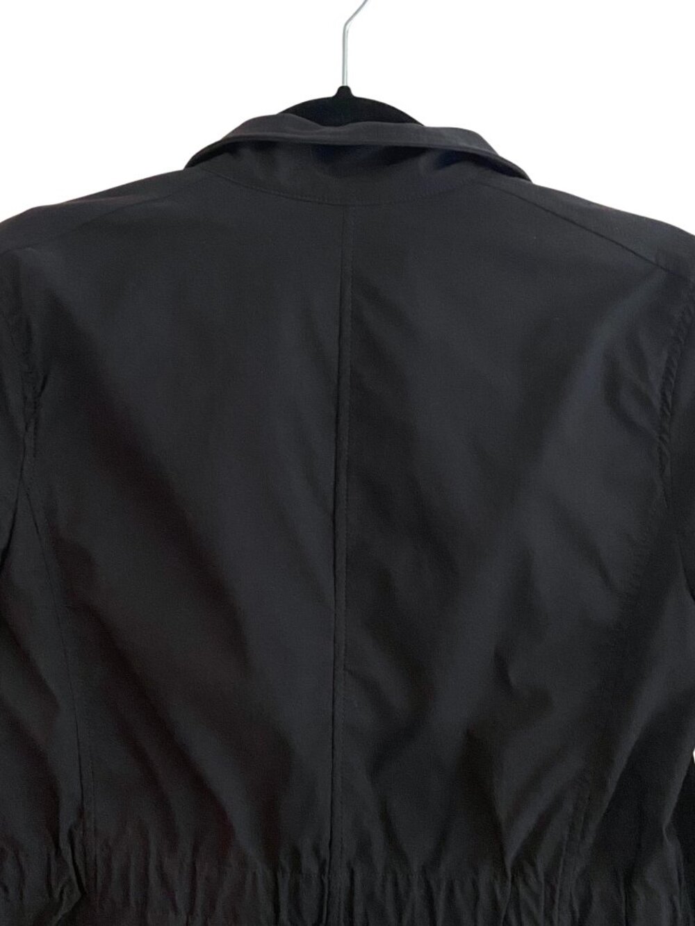 Anatomie Women's Jane Snap Button Jacket Charcoal Gray Windbreaker Travel Sz M - Picture 9 of 11